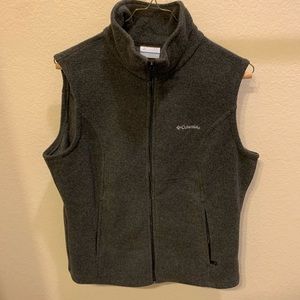 Columbia Fleece Full Zip Vest